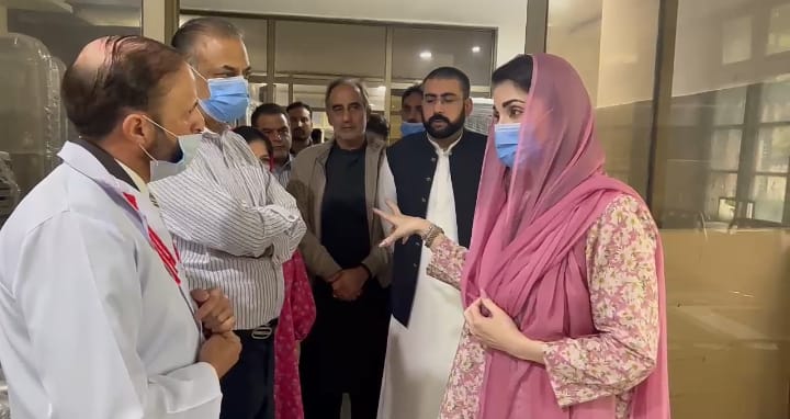 CM Visiting Hospital